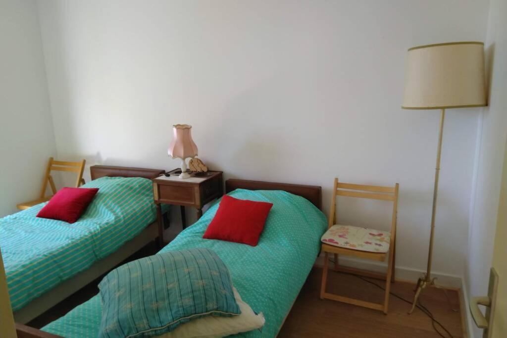 Grand 3 Pieces 82 M2 4P Plus 2-3P , 150M Plage Deauville Luaran gambar
